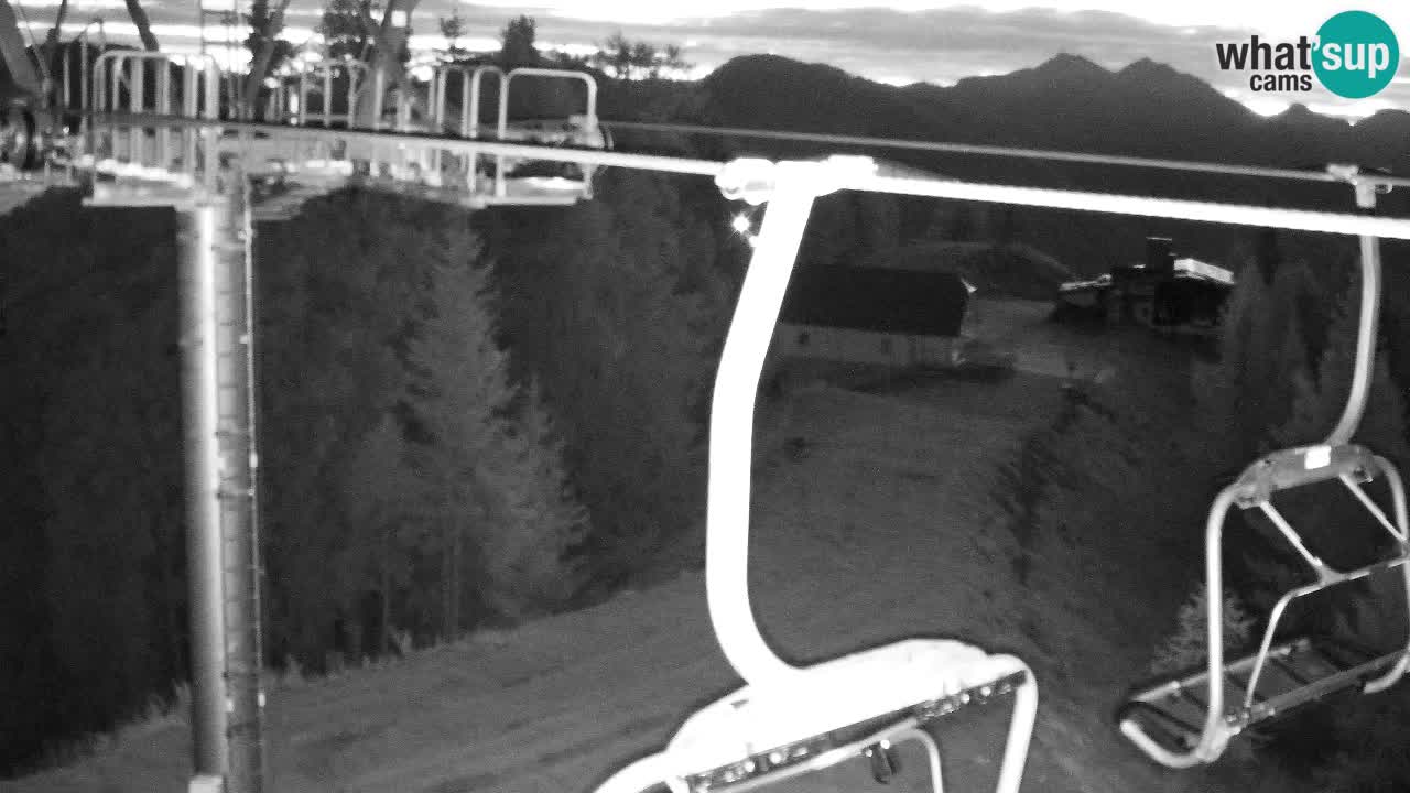Webcam Kranjska Gora VITRANC 2 upper station