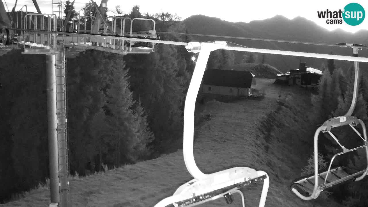 Webcam Kranjska Gora VITRANC 2 upper station