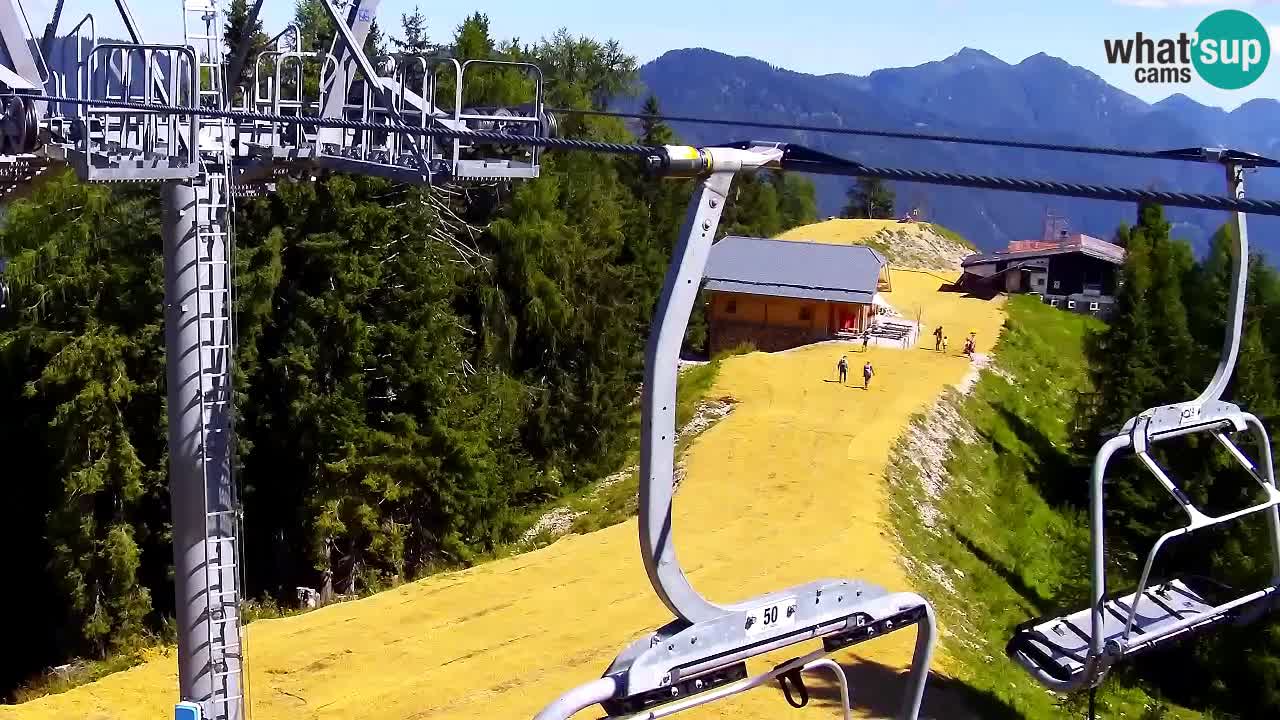 Webcam Kranjska Gora VITRANC 2 upper station