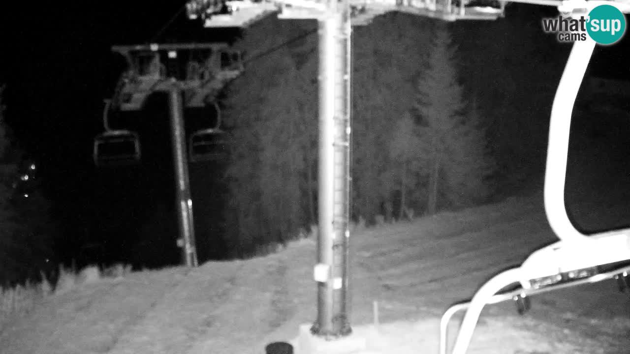 Webcam Kranjska Gora VITRANC 2 | station supérieure