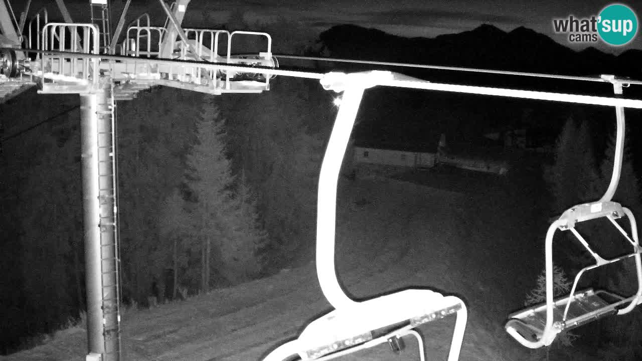 Webcam Kranjska Gora VITRANC 2 | station supérieure