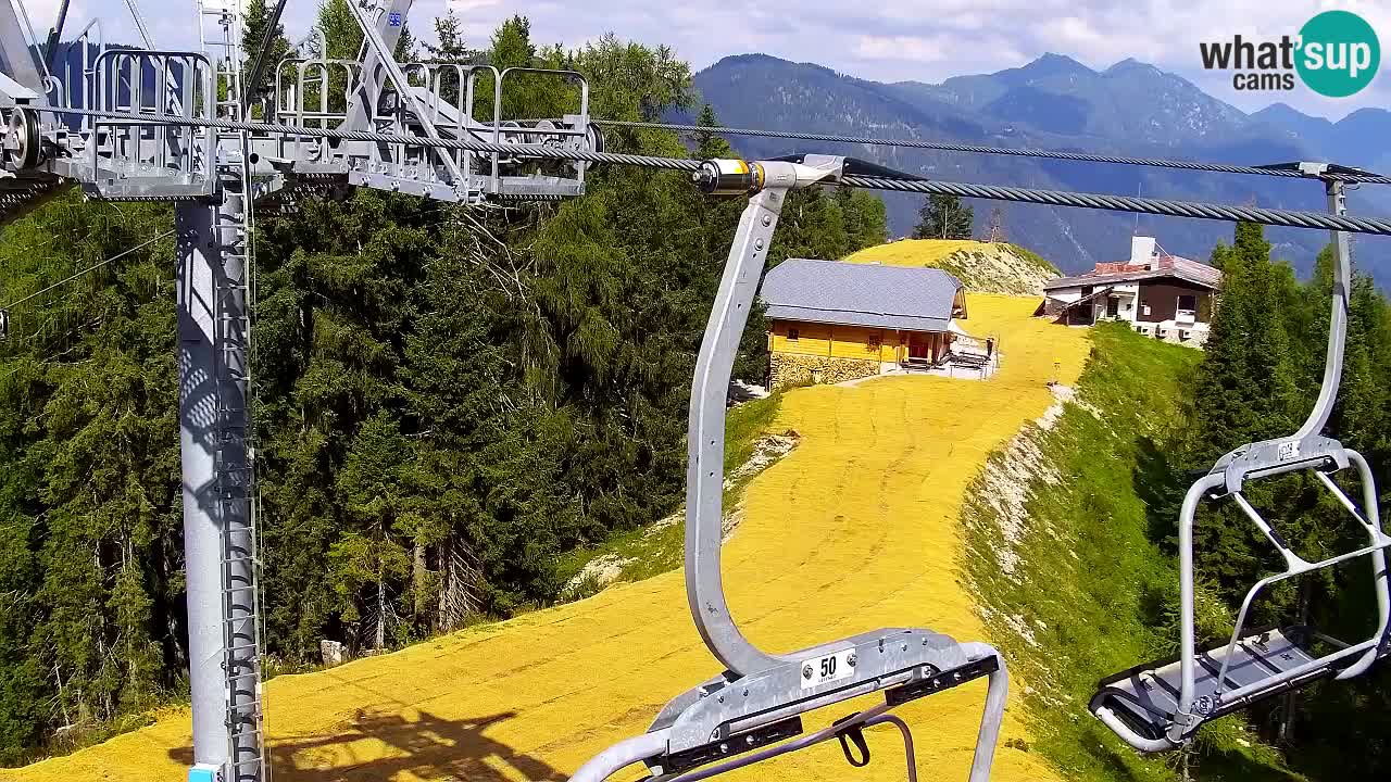 Webcam Kranjska Gora VITRANC 2 upper station