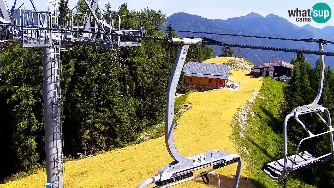 Web kamera Kranjska Gora VITRANC 2 | gornja postaja
