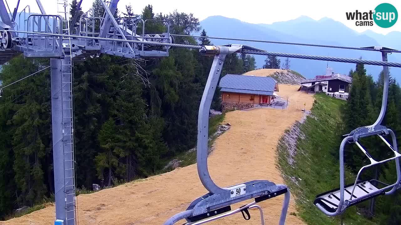 Web kamera Kranjska Gora VITRANC 2 | gornja postaja