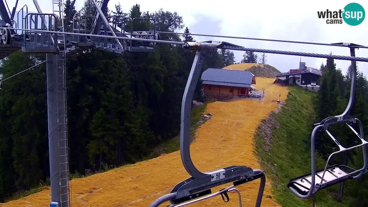 Webcam Kranjska Gora VITRANC 2 upper station