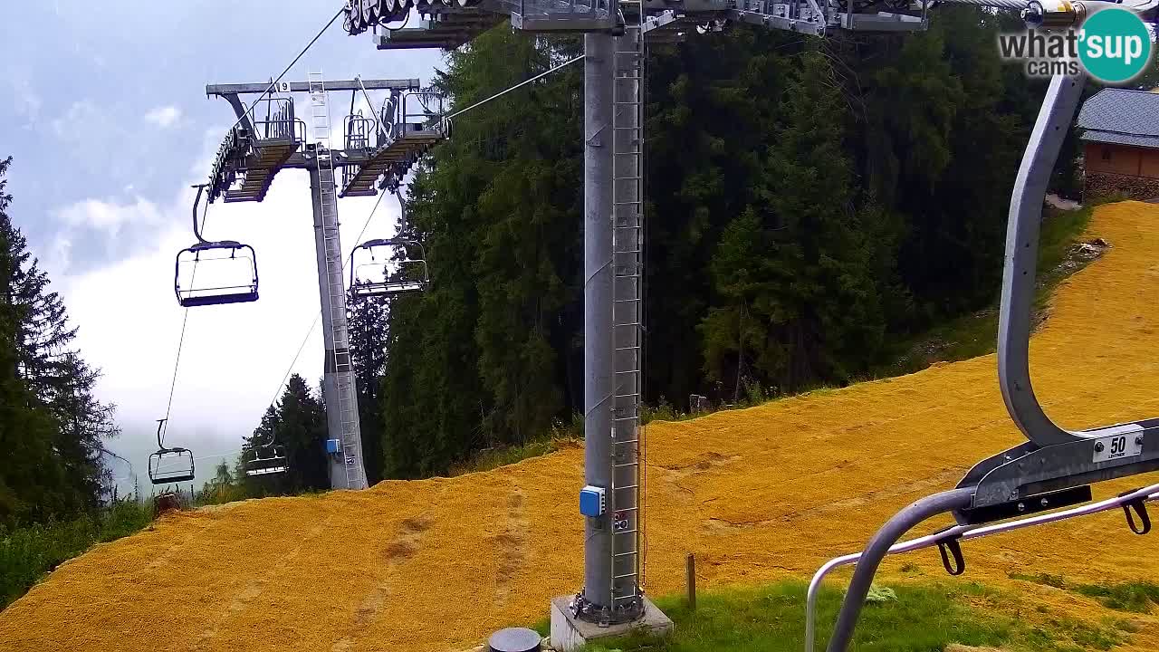 Web kamera Kranjska Gora VITRANC 2 | gornja postaja