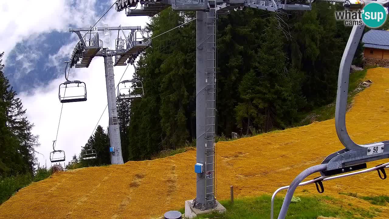 Webcam Kranjska Gora VITRANC 2 | station supérieure