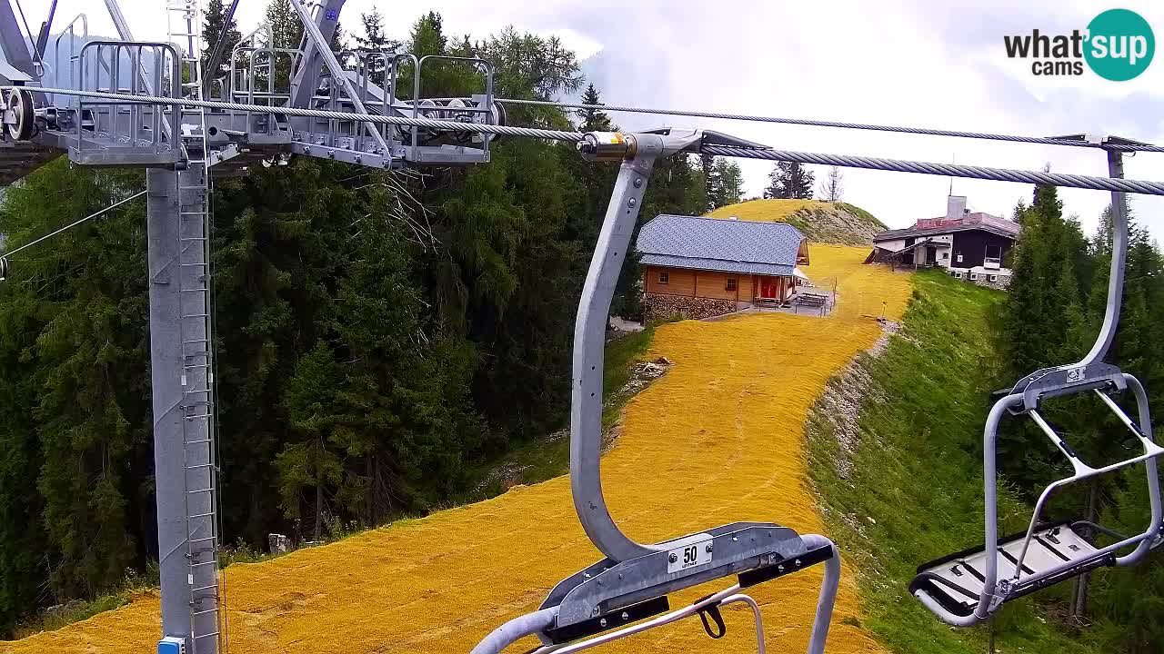 Webcam Kranjska Gora VITRANC 2 | Station supérieure