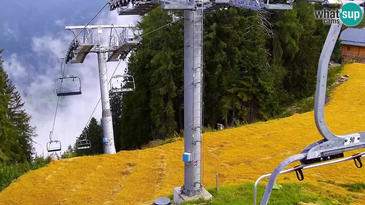 Web kamera Kranjska Gora VITRANC 2 | gornja postaja