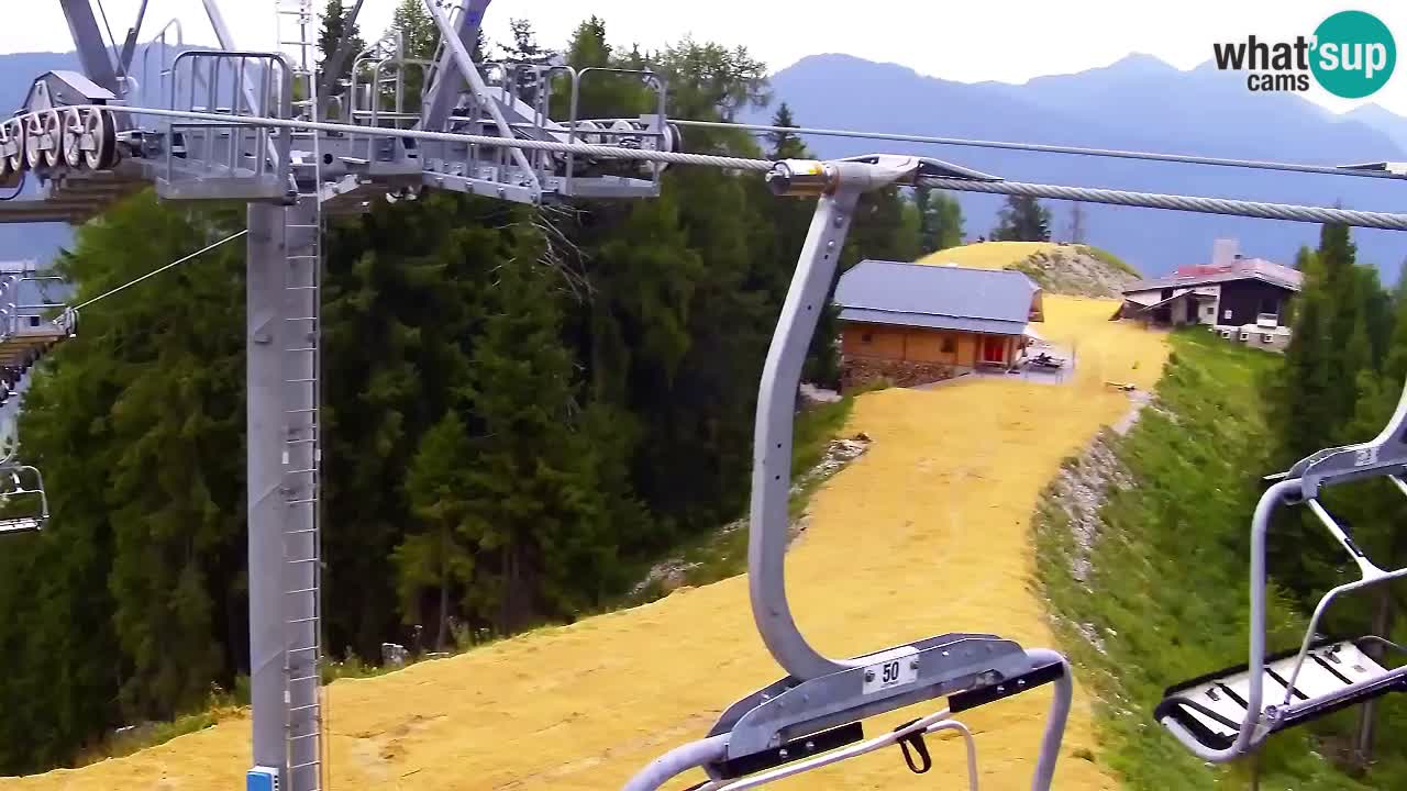 Webcam Kranjska Gora VITRANC 2 | station supérieure