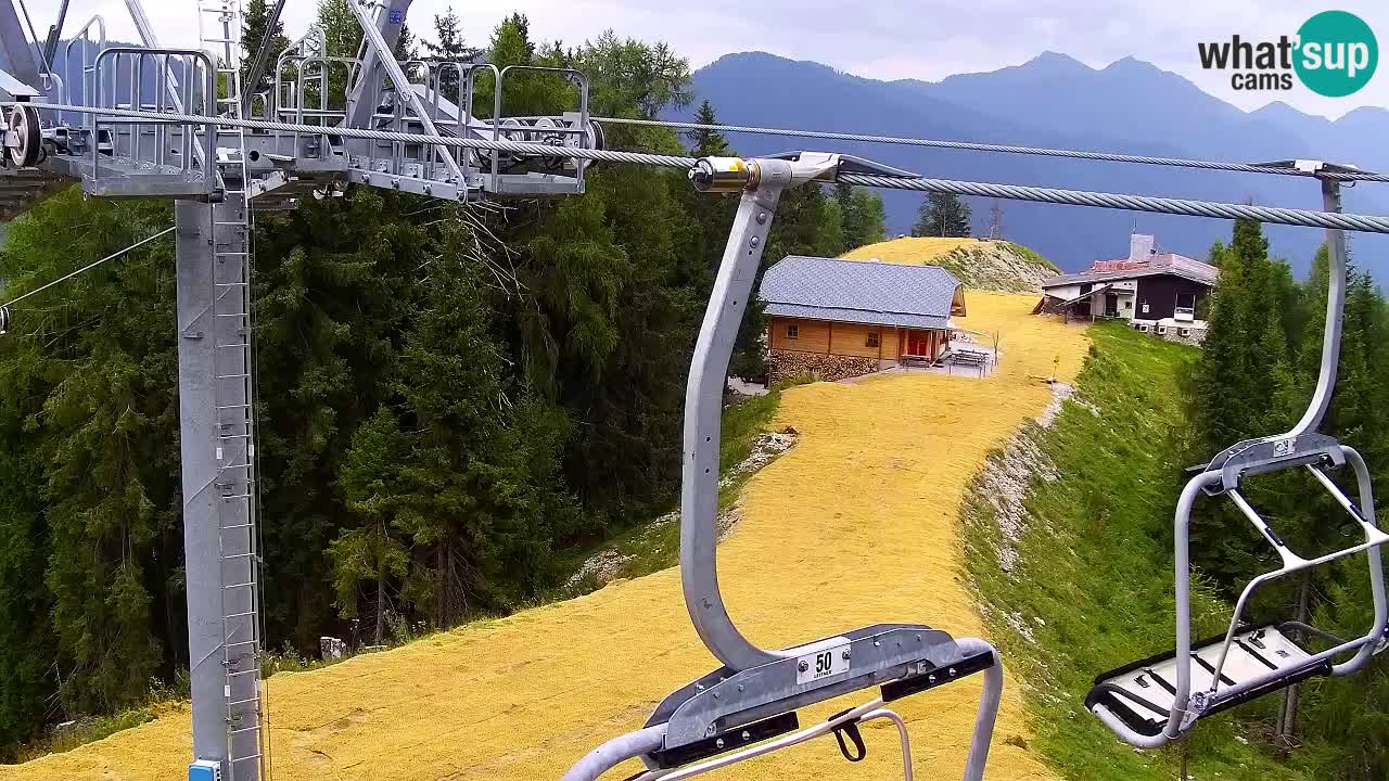 Webcam Kranjska Gora VITRANC 2 | Station supérieure