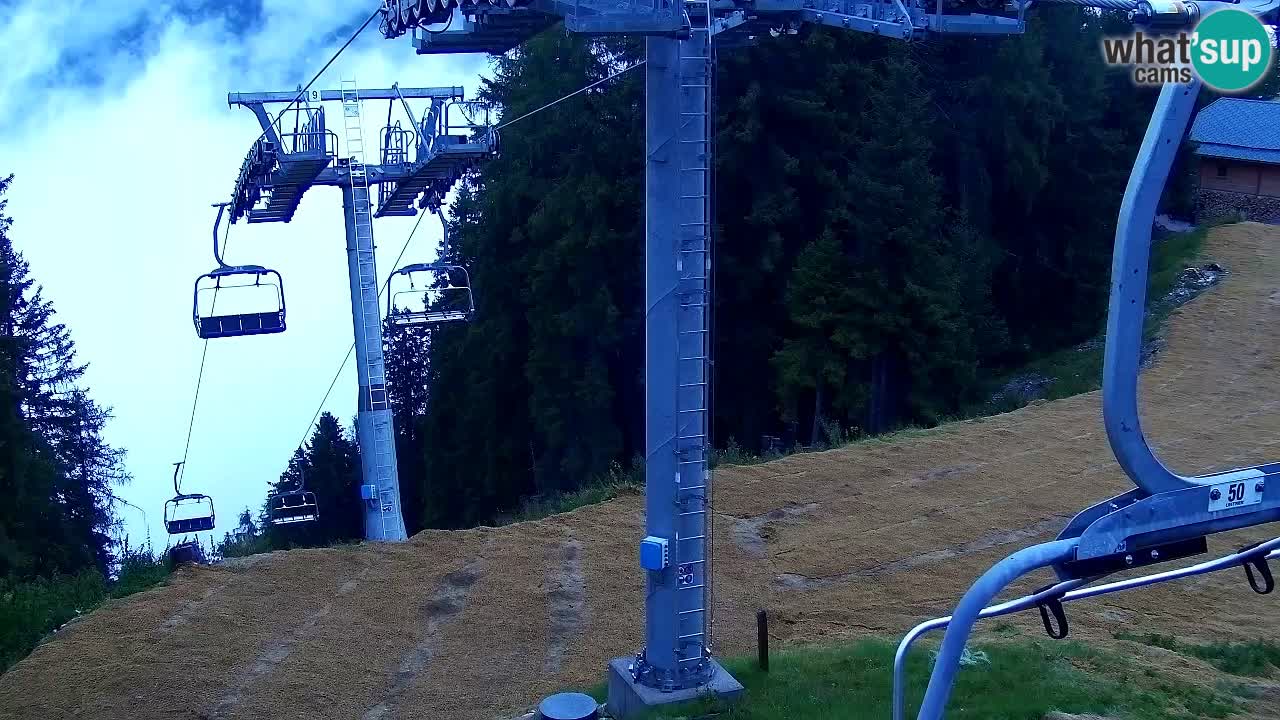 Webcam Kranjska Gora VITRANC 2 | station supérieure