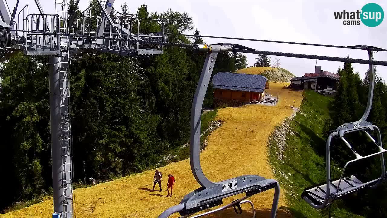 Kranjska Gora webcam VITRANC 2 | Bergstation