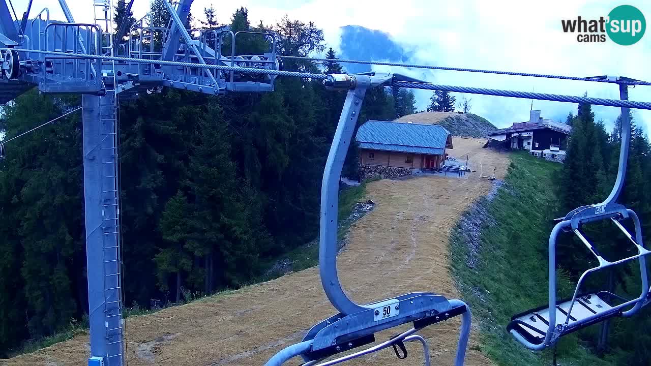 Webcam Kranjska Gora VITRANC 2 | station supérieure