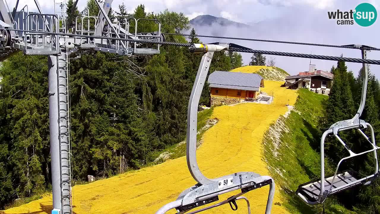 Webcam Kranjska Gora VITRANC 2 | Station supérieure