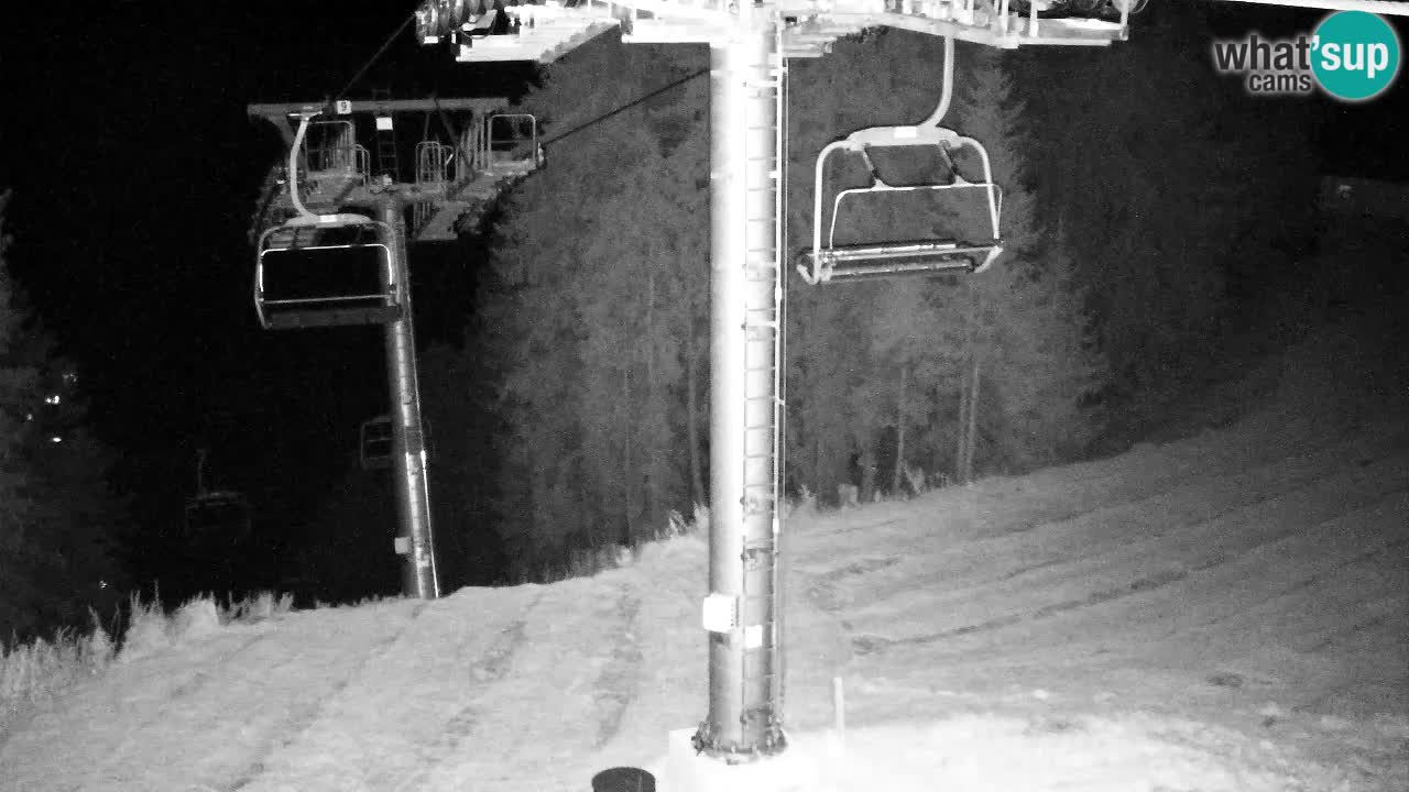 Webcam Kranjska Gora VITRANC 2 upper station