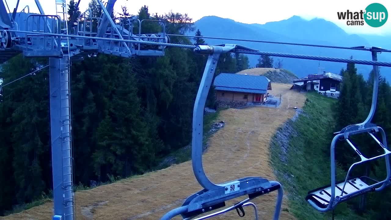 Webcam Kranjska Gora VITRANC 2 upper station