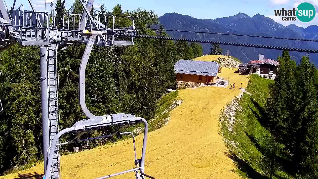 Webcam Kranjska Gora VITRANC 2 upper station
