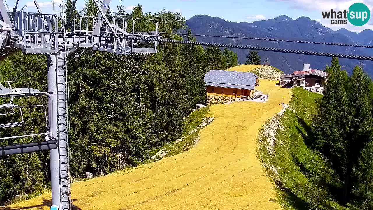 Webcam Kranjska Gora VITRANC 2 | station supérieure