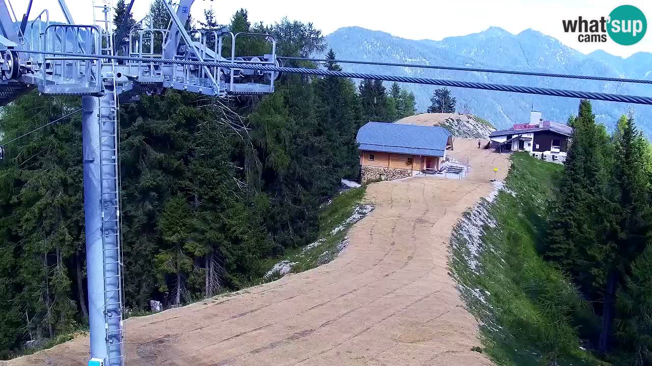 Web kamera Kranjska Gora VITRANC 2 | gornja postaja