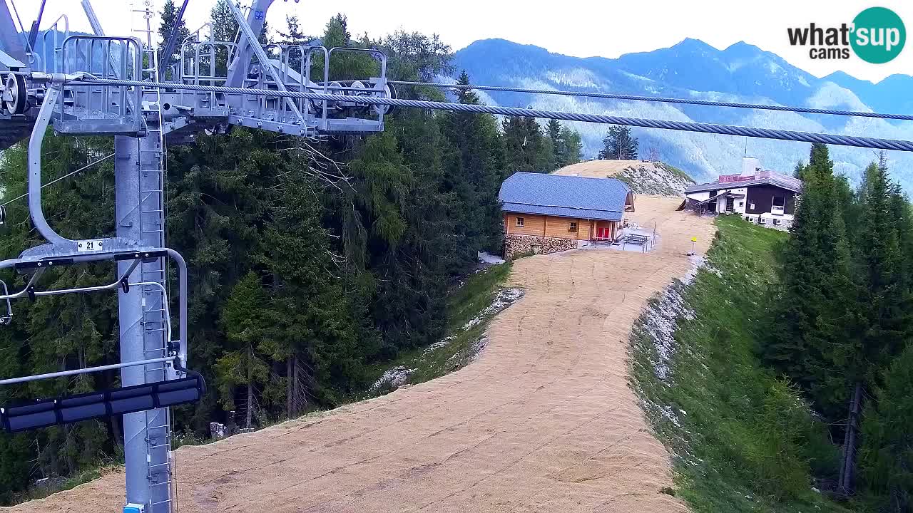 Webcam Kranjska Gora VITRANC 2 upper station
