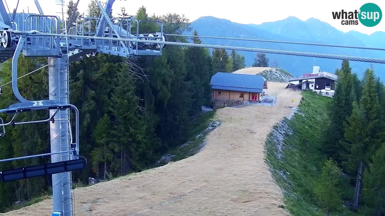 Webcam Kranjska Gora VITRANC 2 | station supérieure