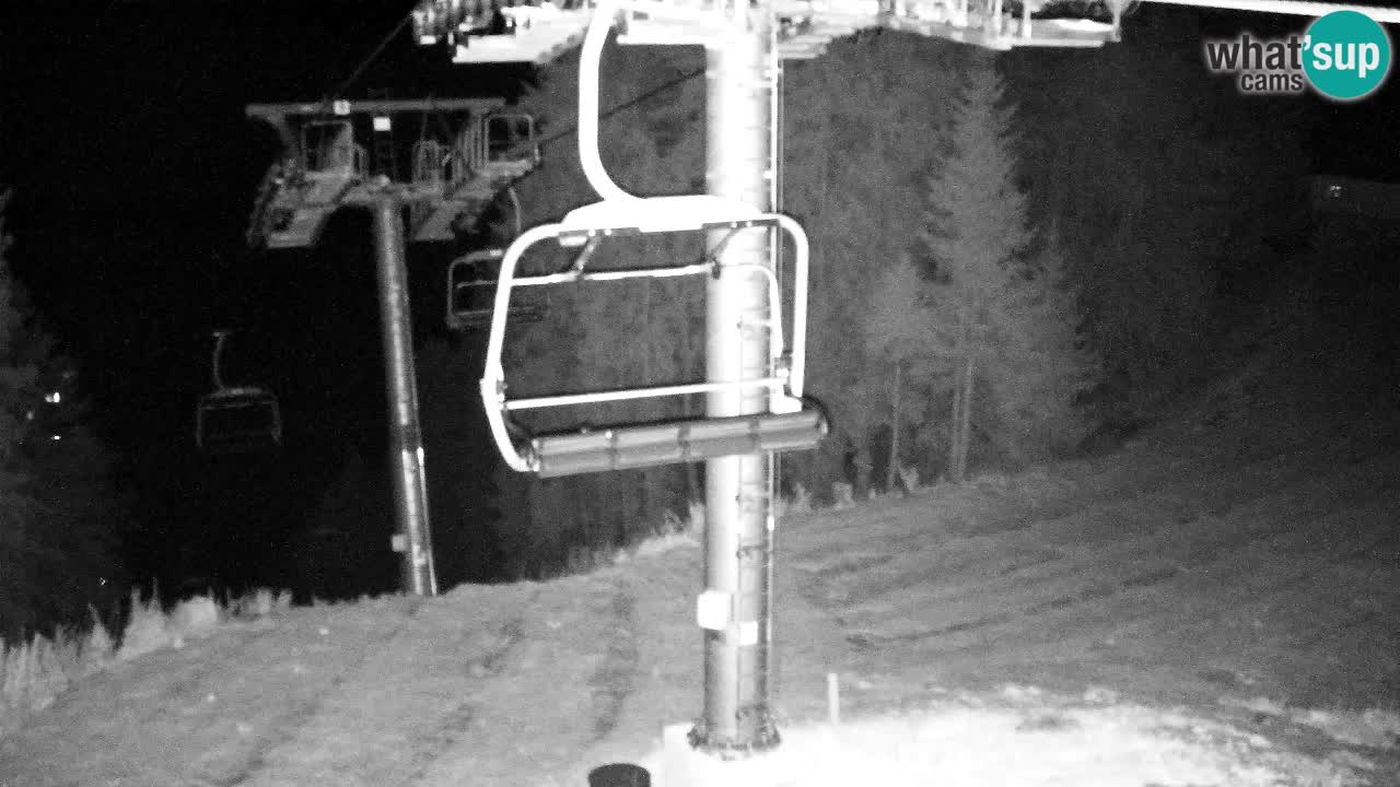 Webcam Kranjska Gora VITRANC 2 | station supérieure