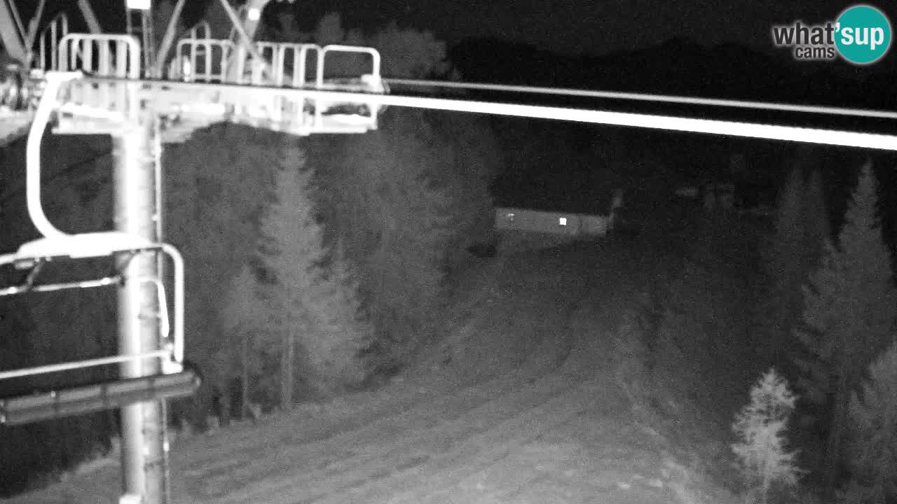 Webcam Kranjska Gora VITRANC 2 | Station supérieure