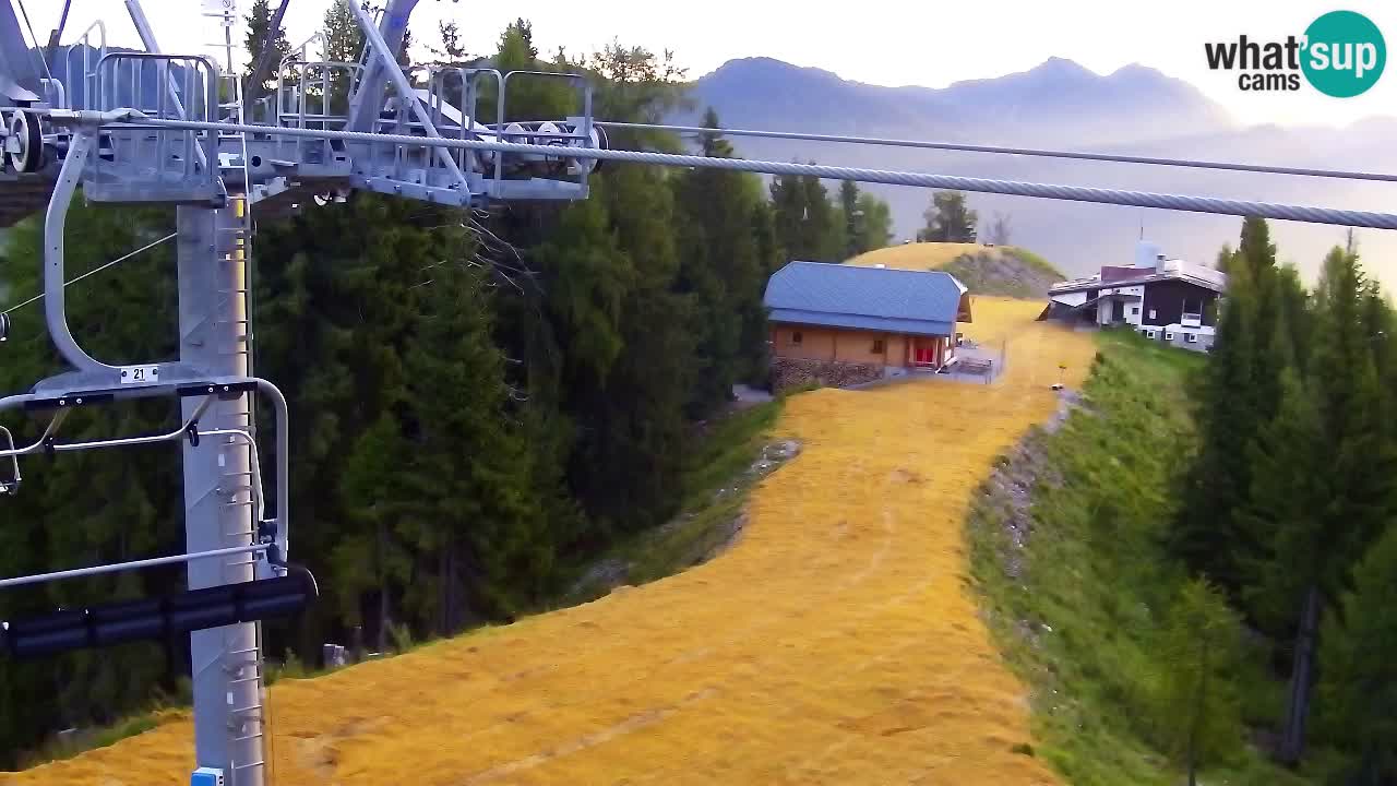 Kranjska Gora webcam VITRANC 2 | Bergstation