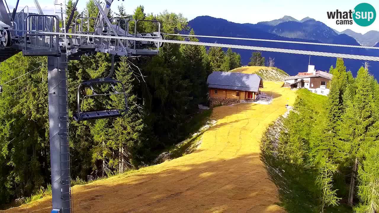 Webcam Kranjska Gora VITRANC 2 upper station