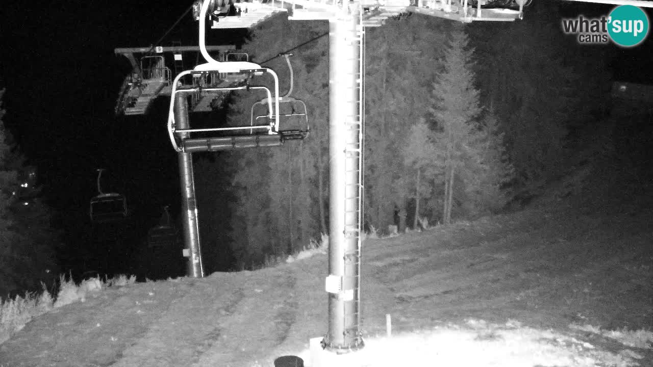 Webcam Kranjska Gora VITRANC 2 upper station