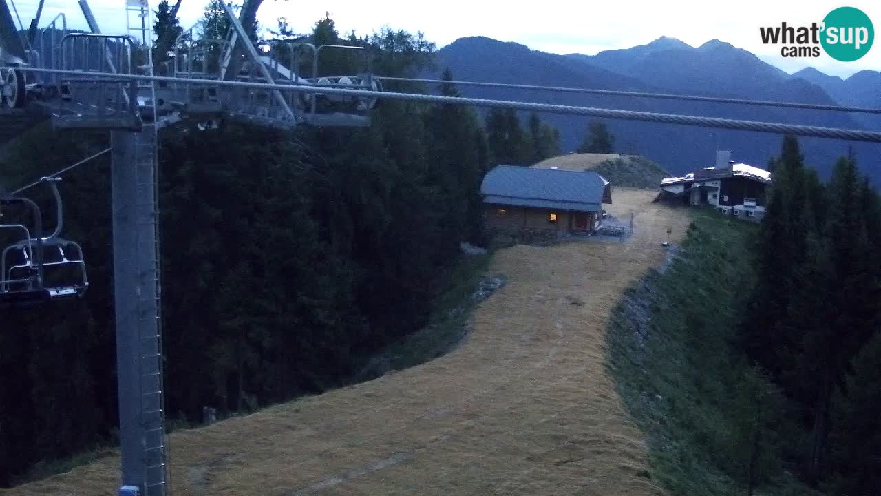 Webcam Kranjska Gora VITRANC 2 upper station