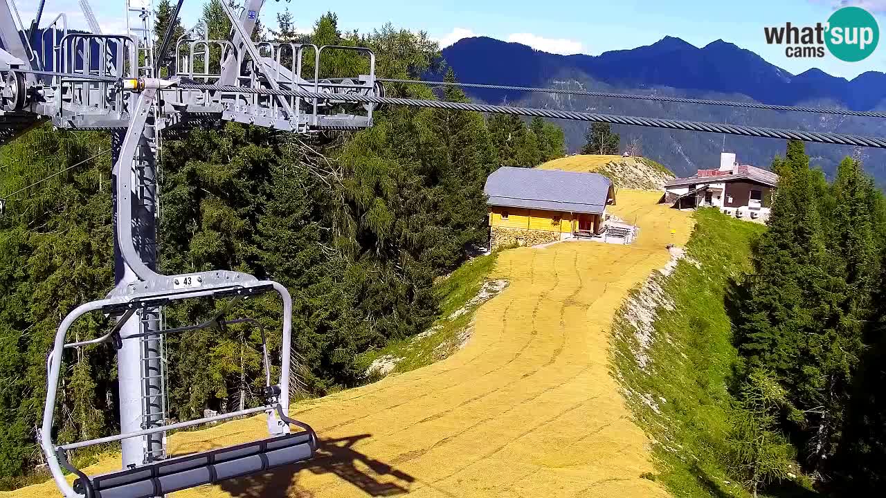 Web kamera Kranjska Gora VITRANC 2 | gornja postaja