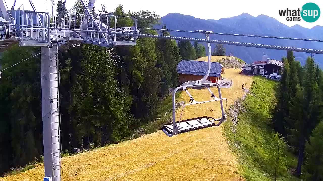Webcam Kranjska Gora VITRANC 2 upper station