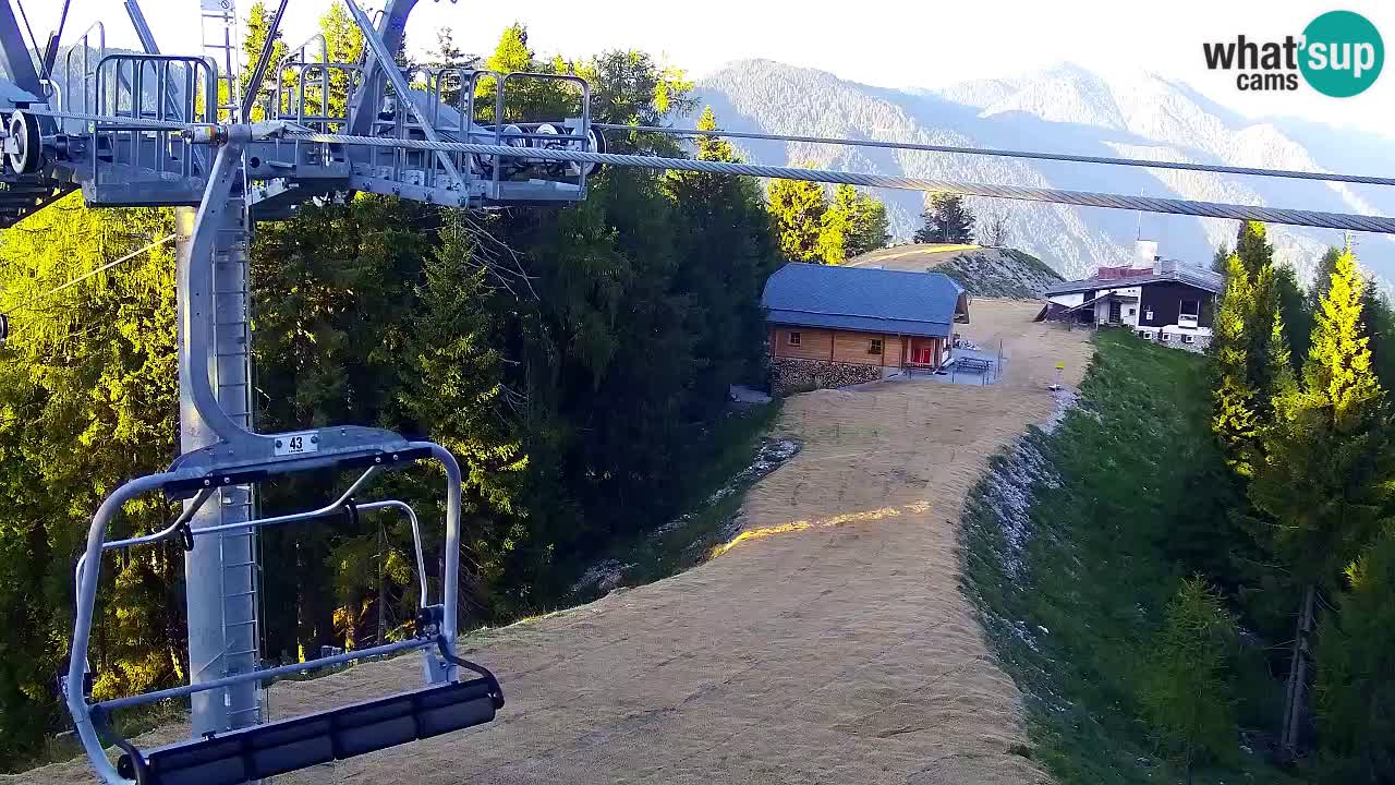 Webcam VITRANC 2 | Kranjska Gora – stazione superiore
