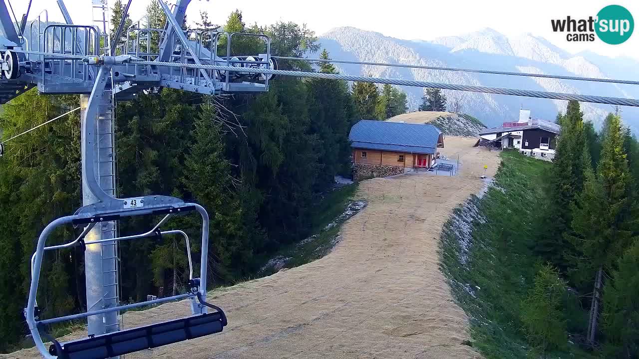 Web kamera Kranjska Gora VITRANC 2 | gornja postaja