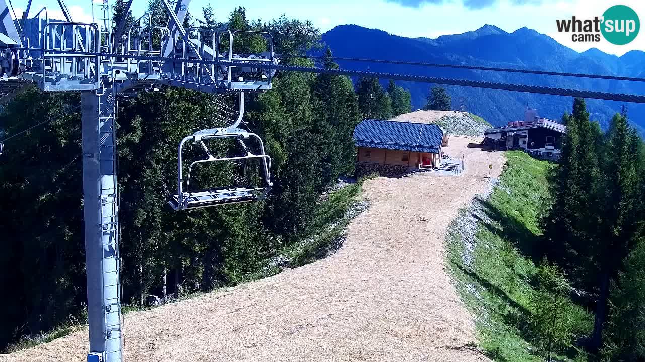 Webcam Kranjska Gora VITRANC 2 upper station