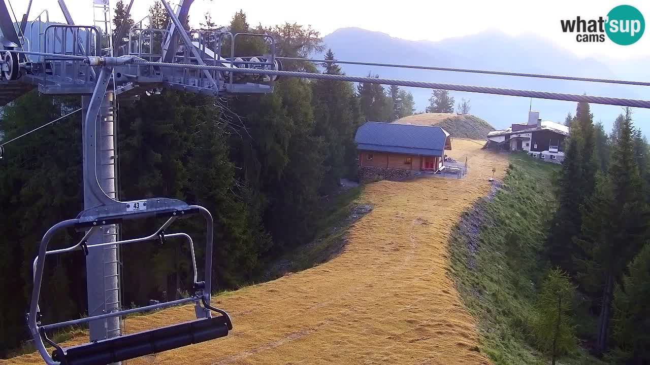 Webcam Kranjska Gora VITRANC 2 upper station
