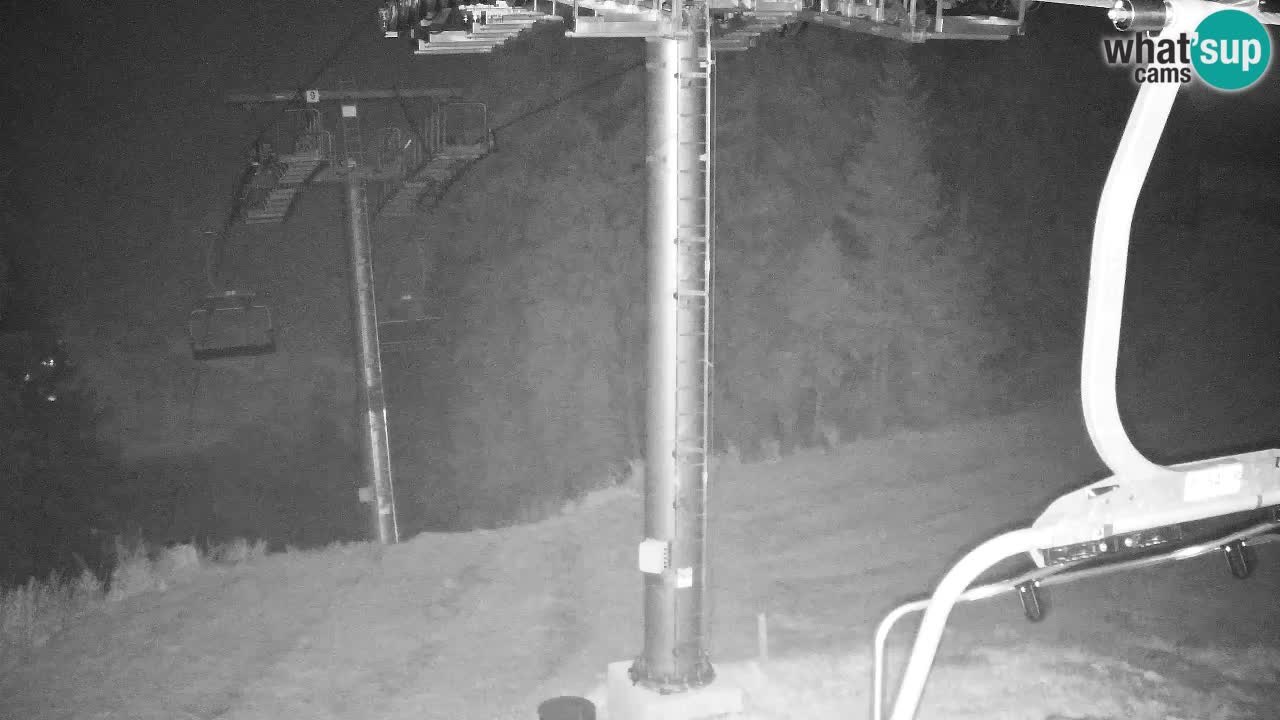Web kamera Kranjska Gora VITRANC 2 | gornja postaja