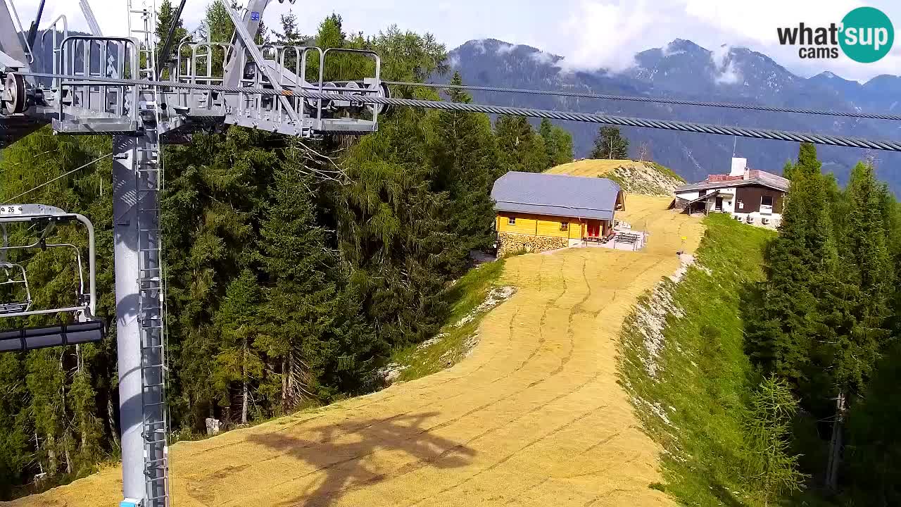 Webcam Kranjska Gora VITRANC 2 upper station