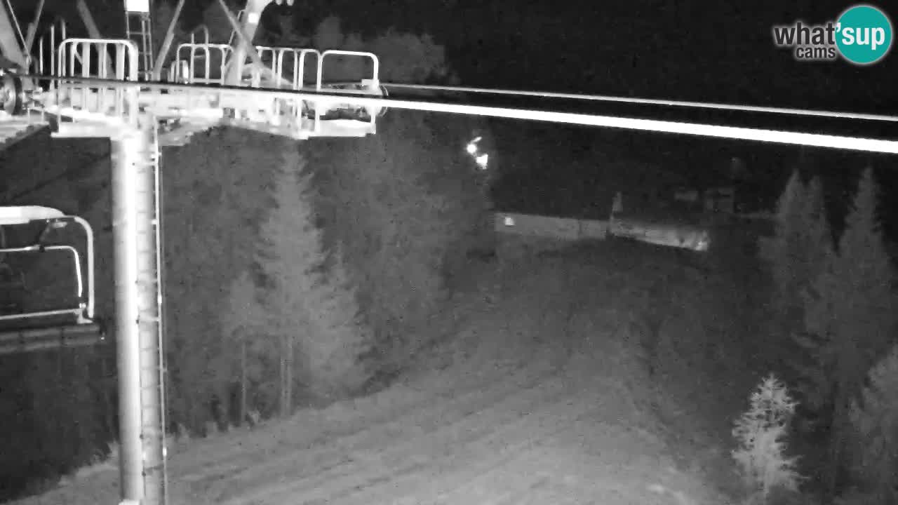 Webcam Kranjska Gora VITRANC 2 upper station