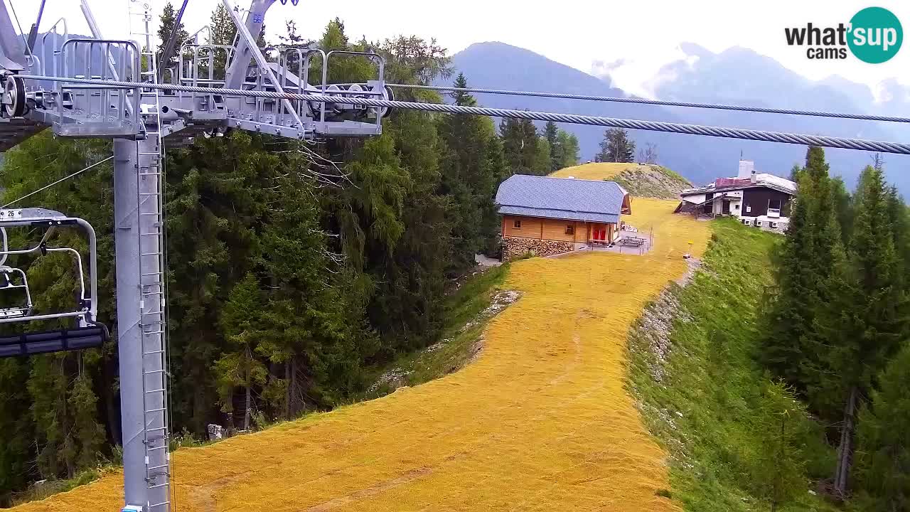 Webcam Kranjska Gora VITRANC 2 | station supérieure