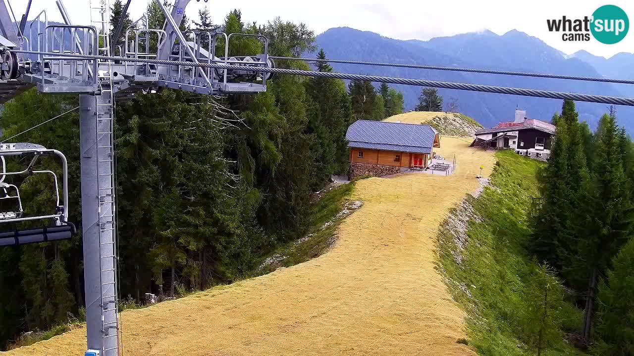 Webcam Kranjska Gora VITRANC 2 upper station