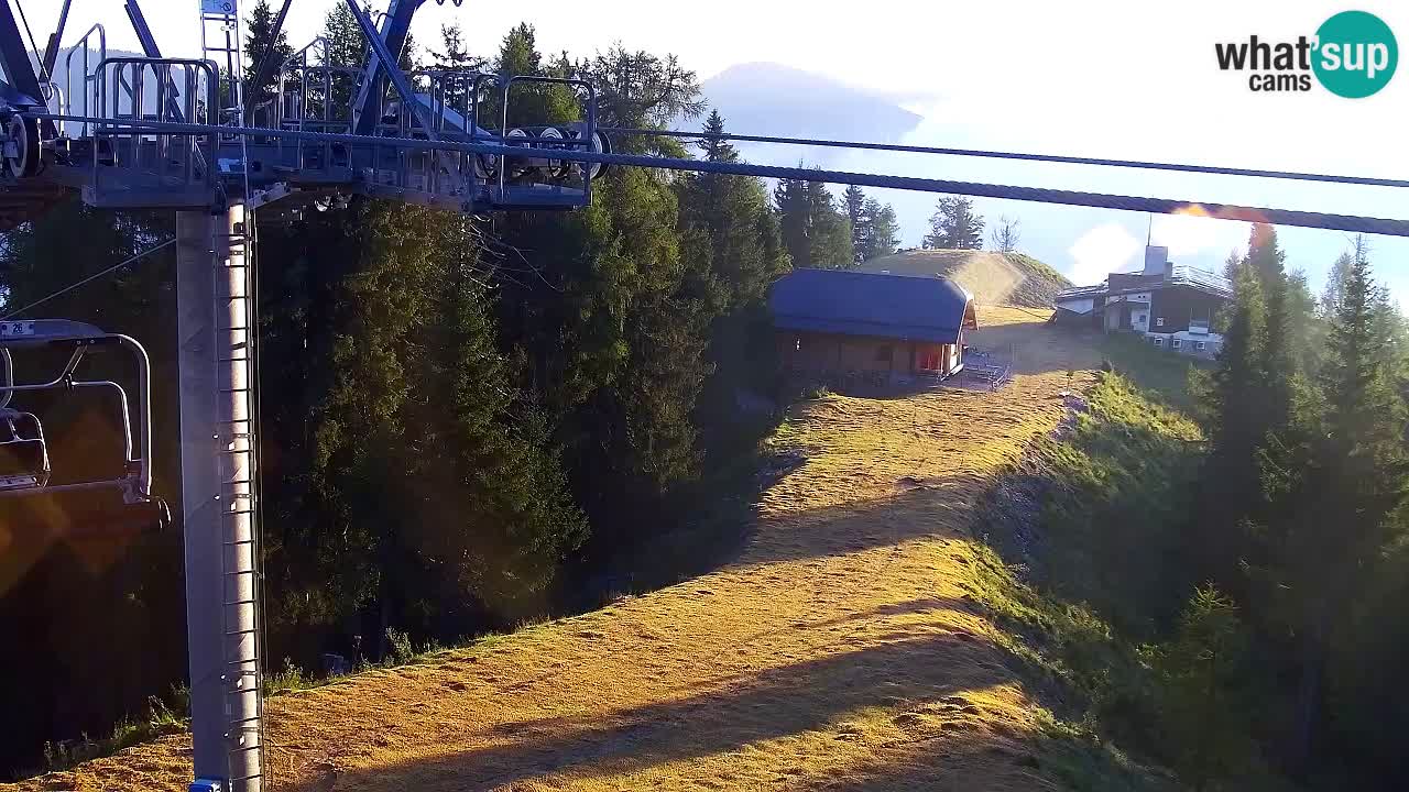 Web kamera Kranjska Gora VITRANC 2 | gornja postaja
