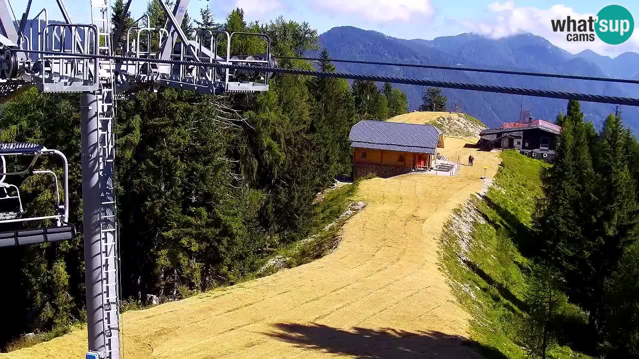 Web kamera Kranjska Gora VITRANC 2 | gornja postaja