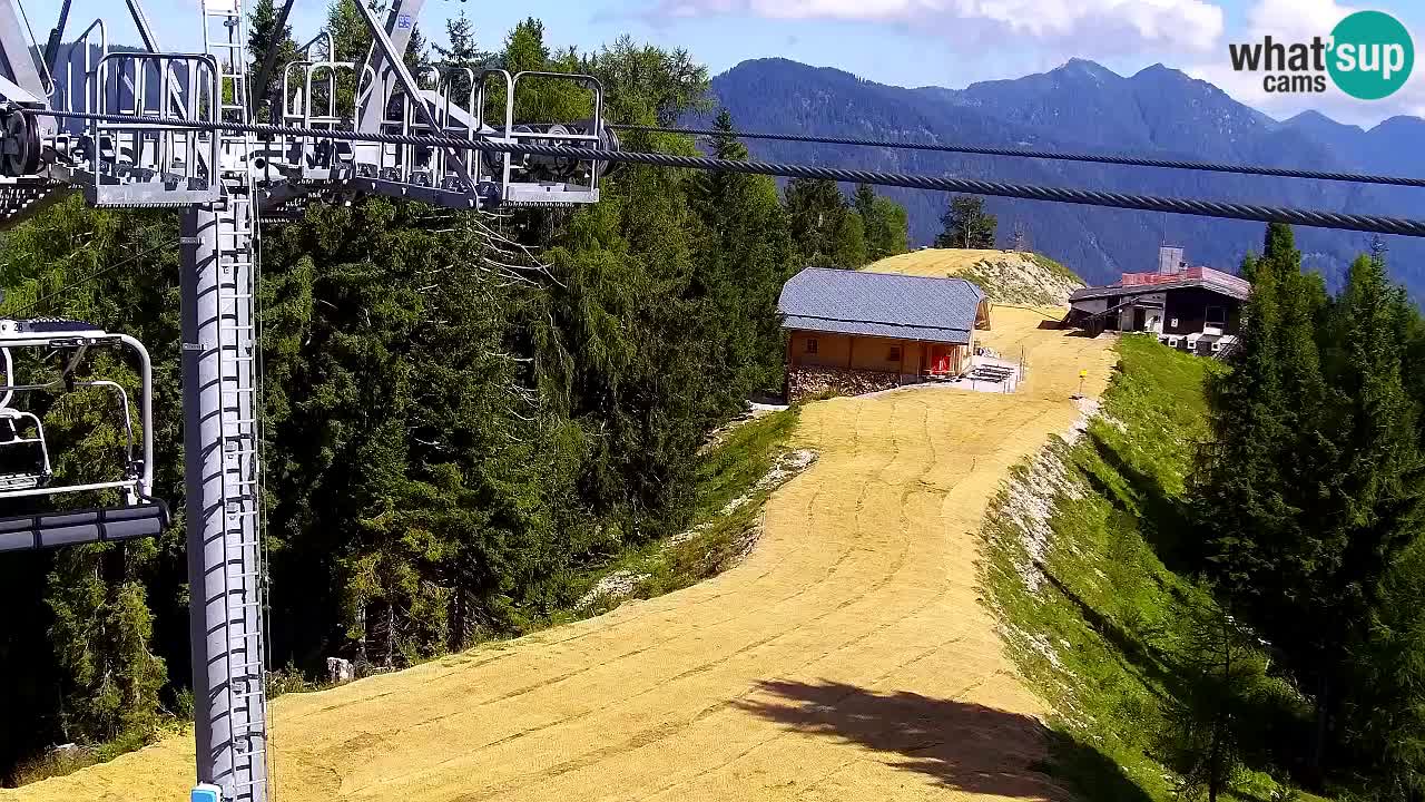 Webcam Kranjska Gora VITRANC 2 upper station