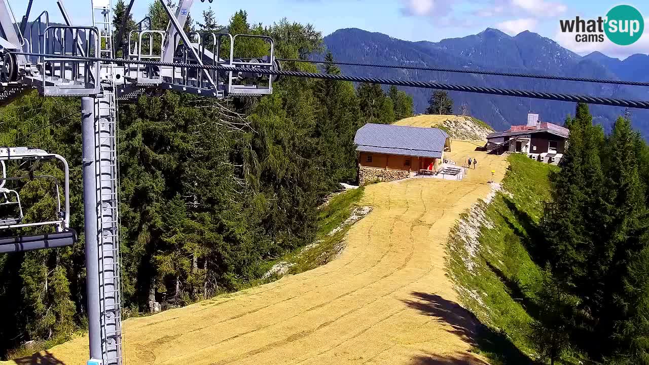 Webcam Kranjska Gora VITRANC 2 | station supérieure