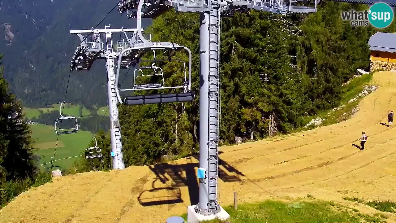 Webcam Kranjska Gora VITRANC 2 upper station