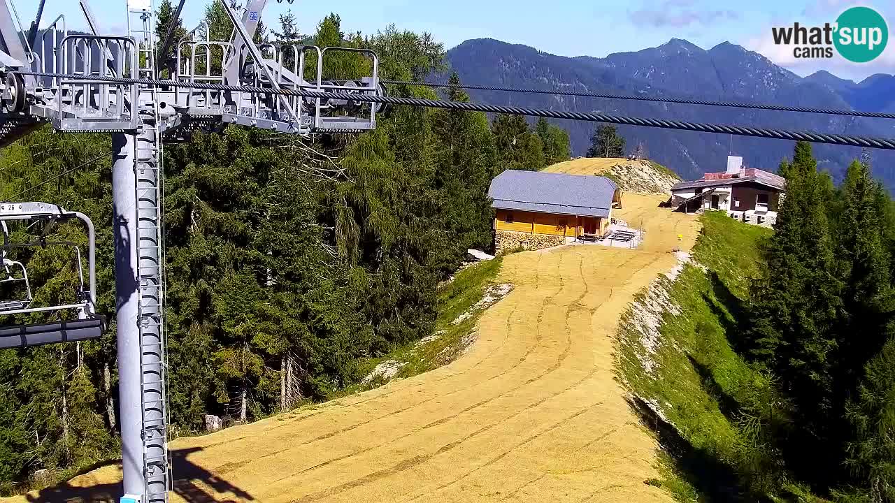 Webcam Kranjska Gora VITRANC 2 upper station