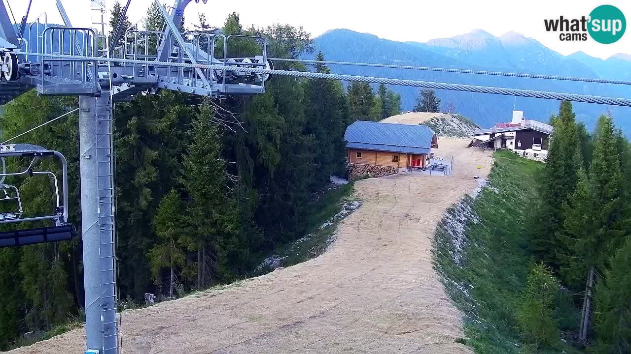 Webcam Kranjska Gora VITRANC 2 | station supérieure